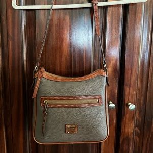 Dooney and Bourke cross-body bag in pebble-grain leather